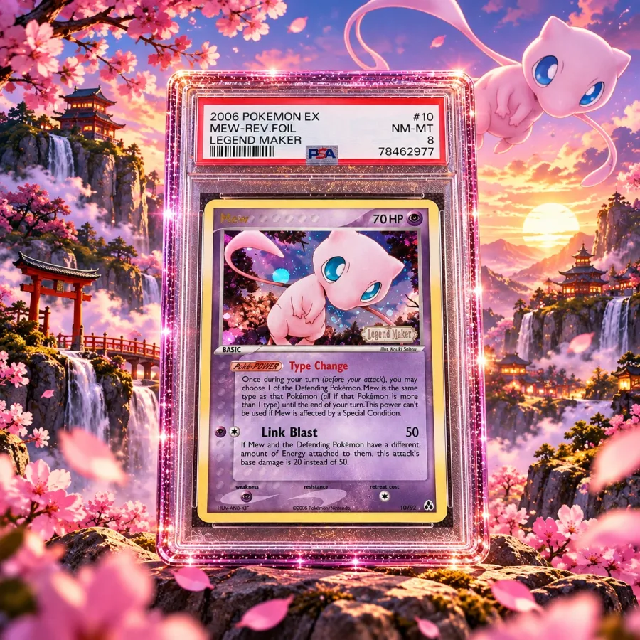 Mew Legend Maker PSA 8